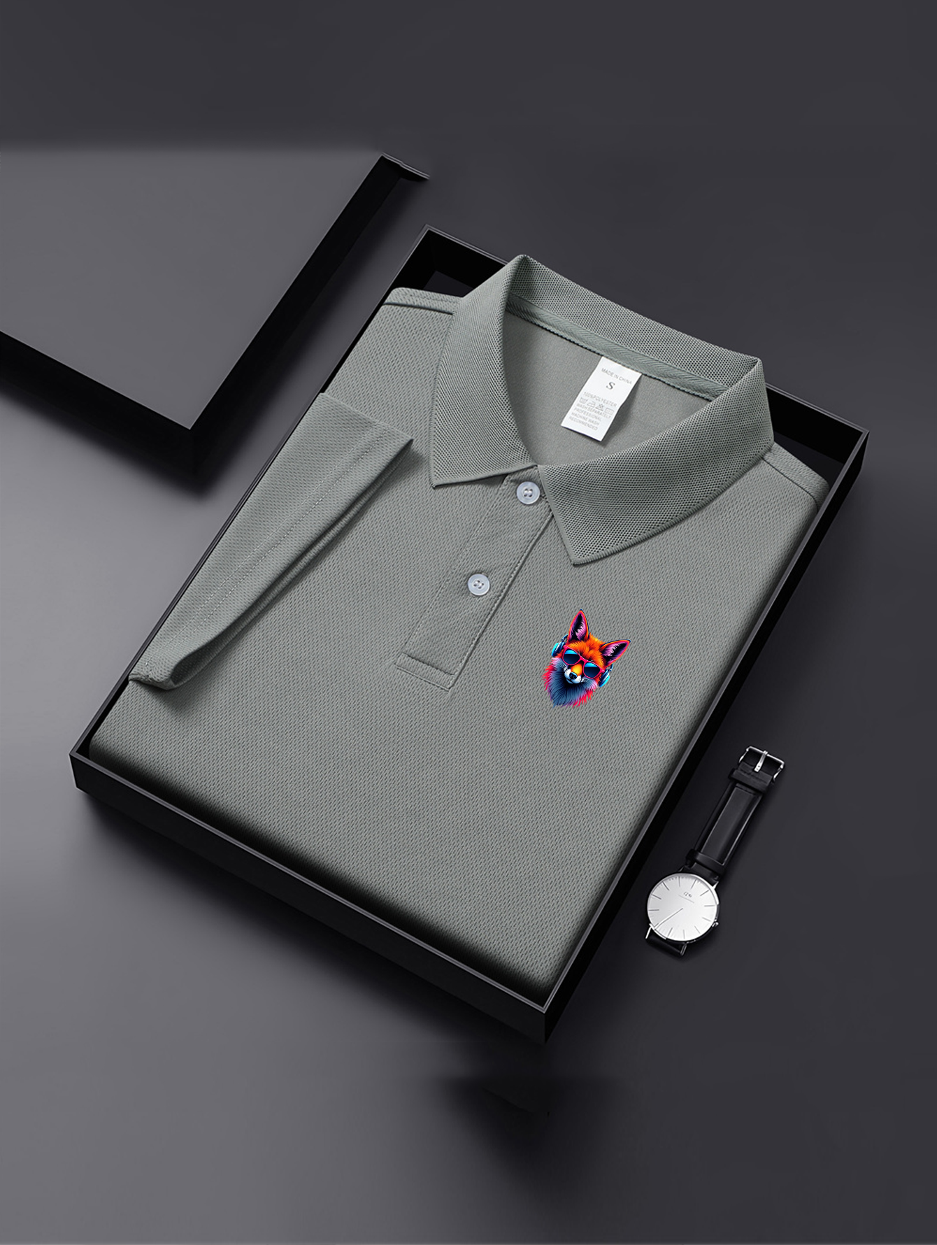 Golf Equipment Rental - Men's Classic Polo Shirt Breathable Business