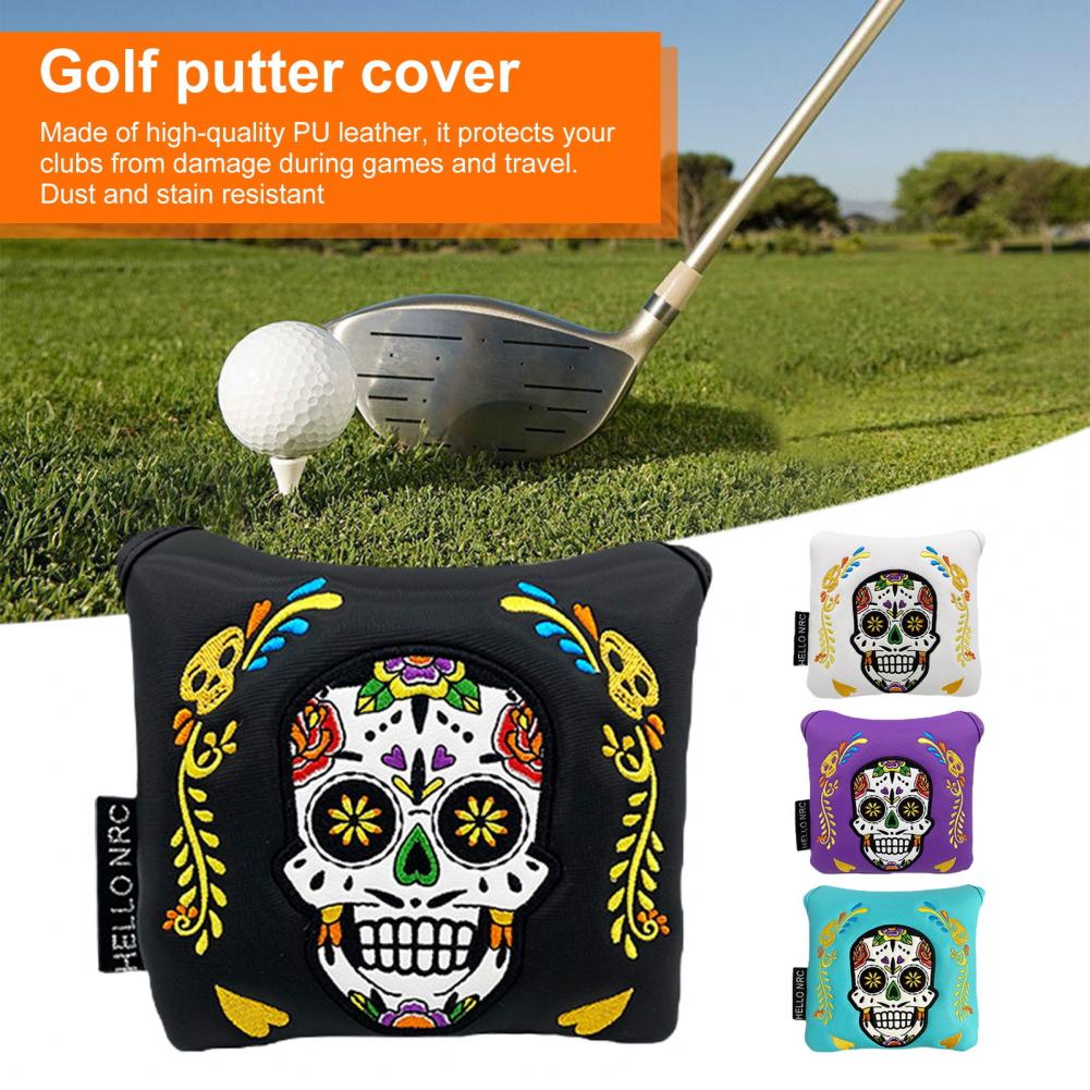 Putter Mallet Blade - 14*13cm Mallet Putter Cover Magnetic Mallet