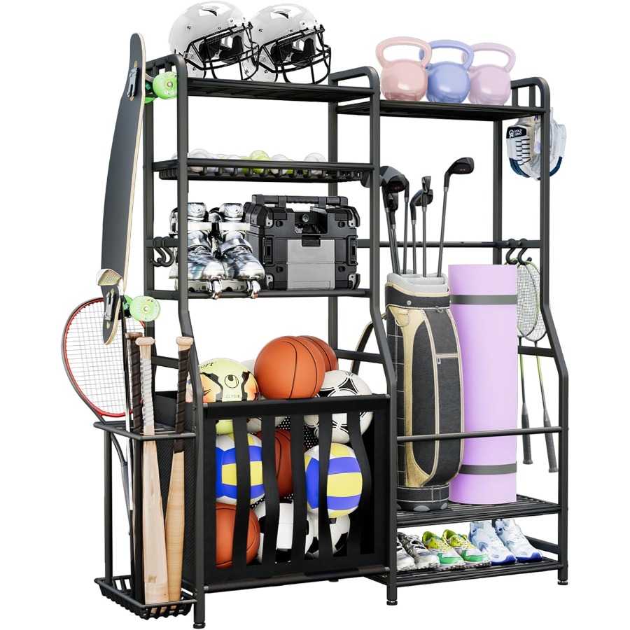 Golf Equipment Bag - Garage Sports Equipment Organizer Golf Bag