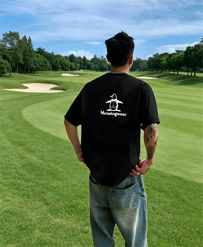 Men's Golf T-Shirt Short Sleev - Golf Equipment Rental ulasan dan harga