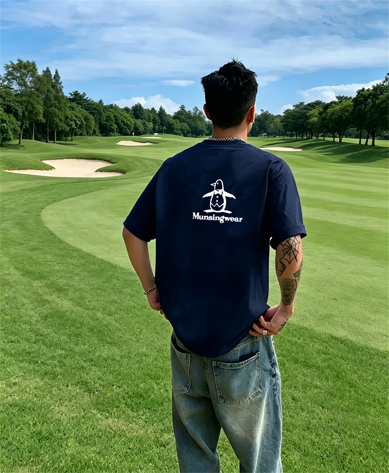 Men's Golf T-Shirt Short Sleev - Golf Equipment Rental ulasan dan harga