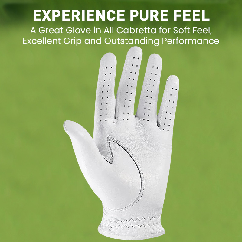 Cabretta Leather Golf Gloves f - Golf Ball Premium ulasan dan harga