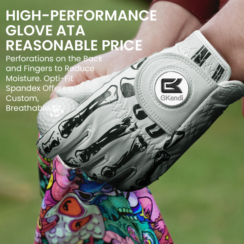 Cabretta Leather Golf Gloves f - Golf Ball Premium ulasan dan harga