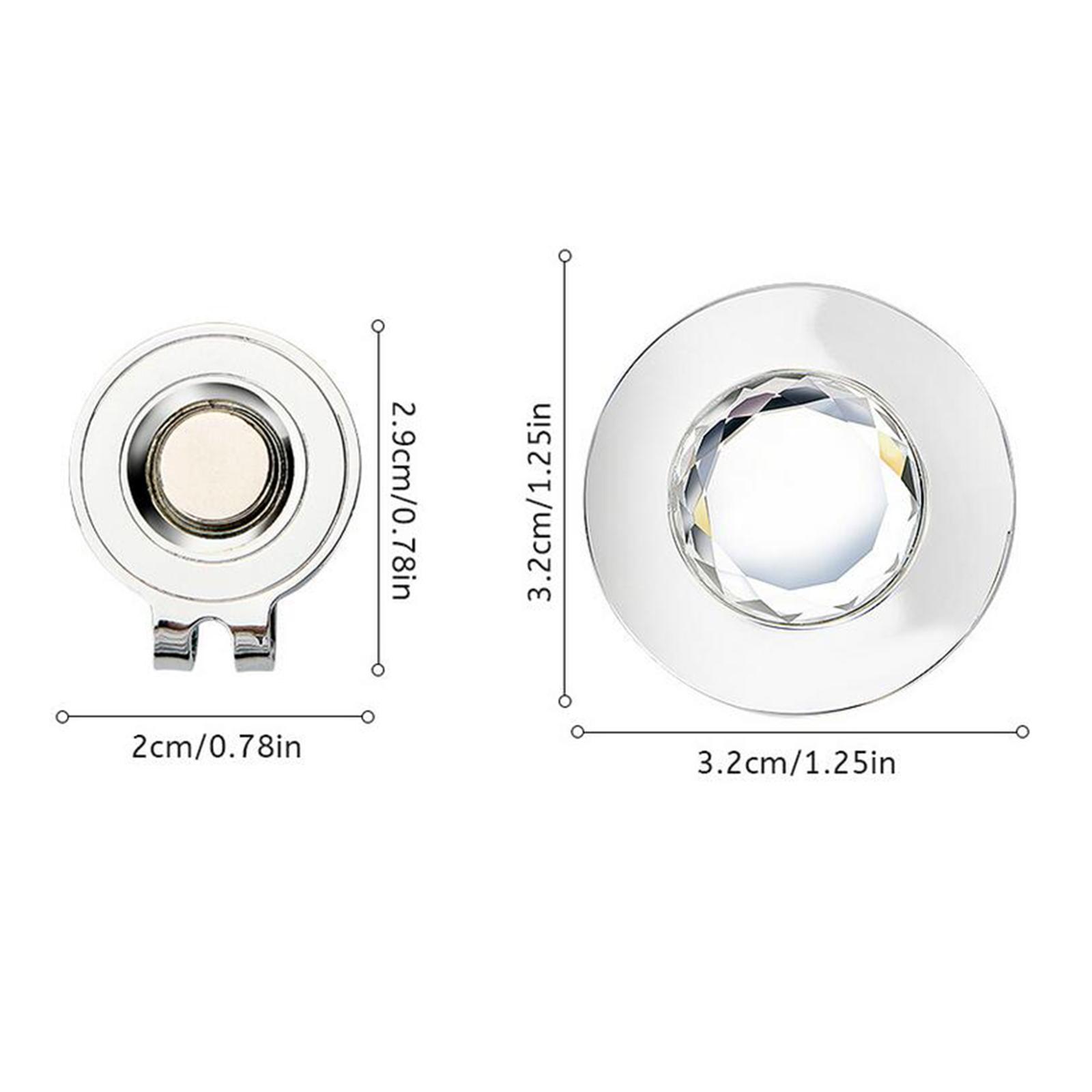 Golf Ball Marker Hat Clip Comp - Golf Ball Premium ulasan dan harga