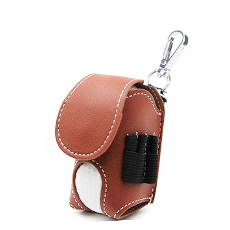 Golf PU Ball Bag Two-Piece Set - Golf Equipment Bag ulasan dan harga