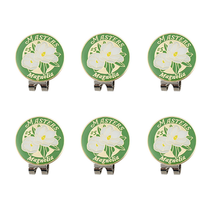 6 Pcs/Set Golf Ball Marker Hat - Ball Marker Set ulasan dan harga
