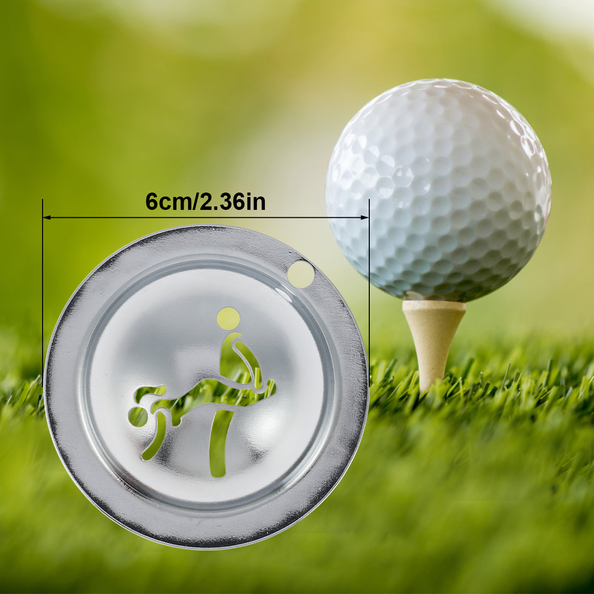 4Pcs Creative Funny Golf Ball  - Ball Marker Set ulasan dan harga