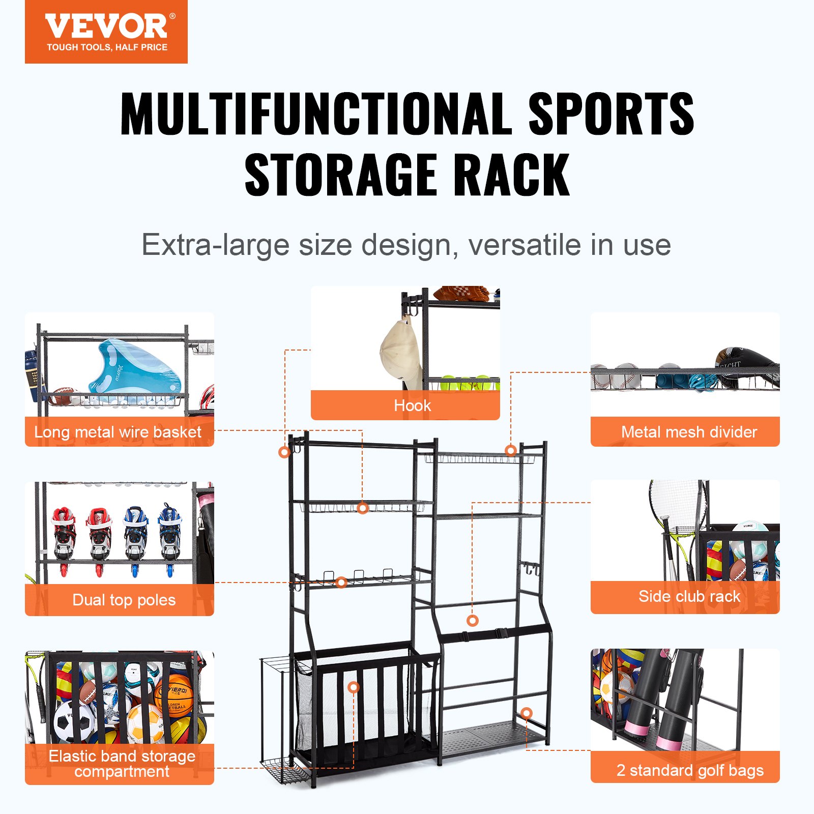 Golf Storage Garage Organizer, - Golf Equipment Bag ulasan dan harga