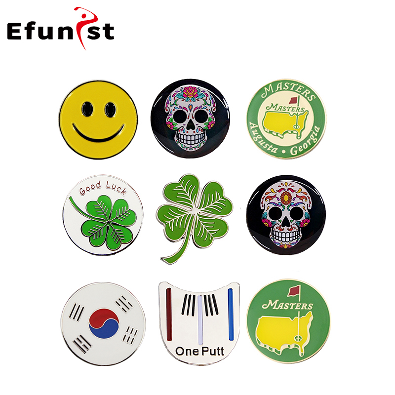 Golf Ball Marker Alloy Mix Var - Ball Marker Set ulasan dan harga