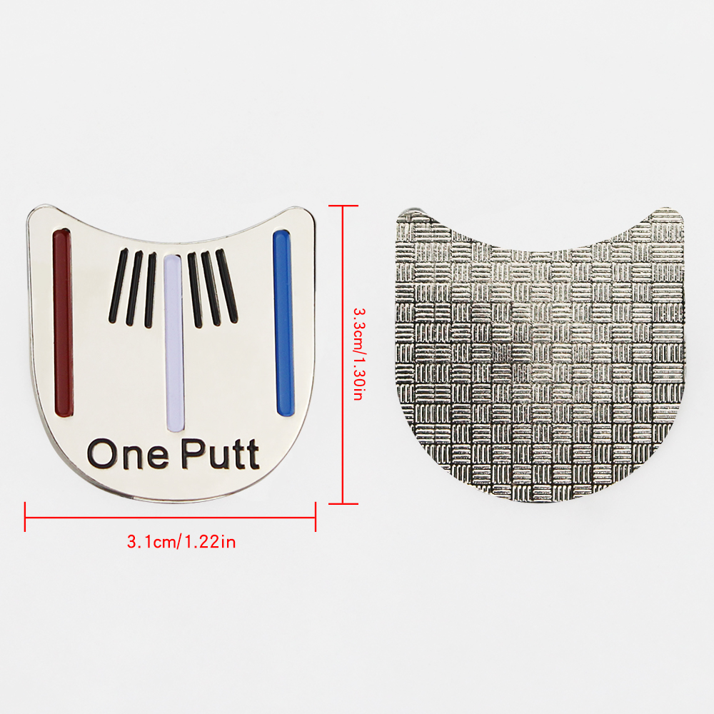 Golf Ball Marker Alloy Mix Var - Ball Marker Set ulasan dan harga
