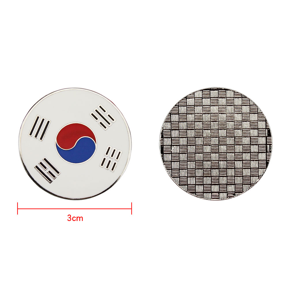 Golf Ball Marker Alloy Mix Var - Ball Marker Set ulasan dan harga
