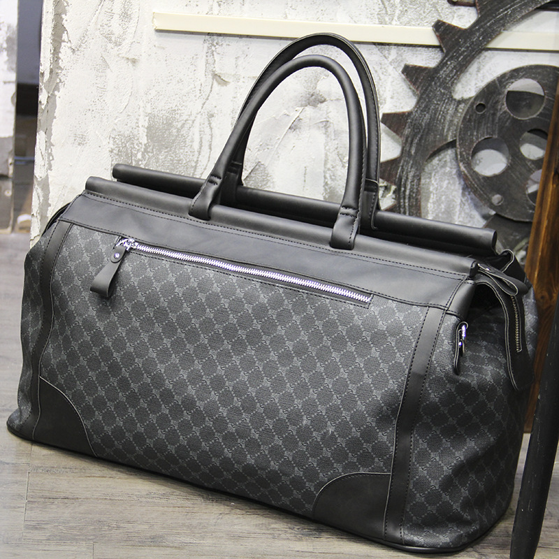 Fashion Plaid Travel Bag Men H - Golf Equipment Bag ulasan dan harga