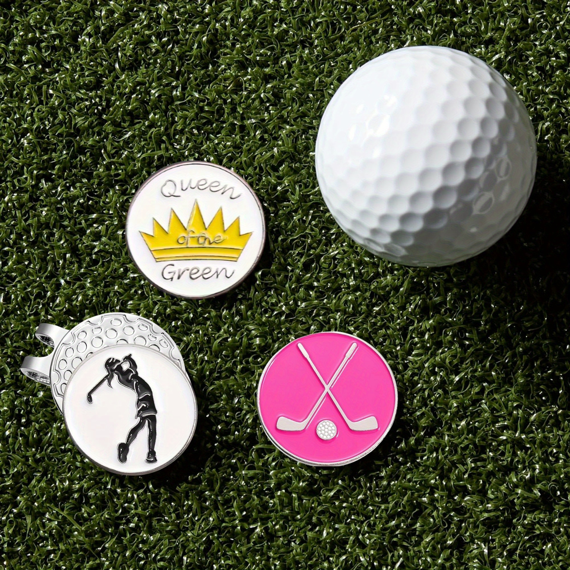 3 pack Golf Hat Clip with Magn - Golf Ball Premium ulasan dan harga