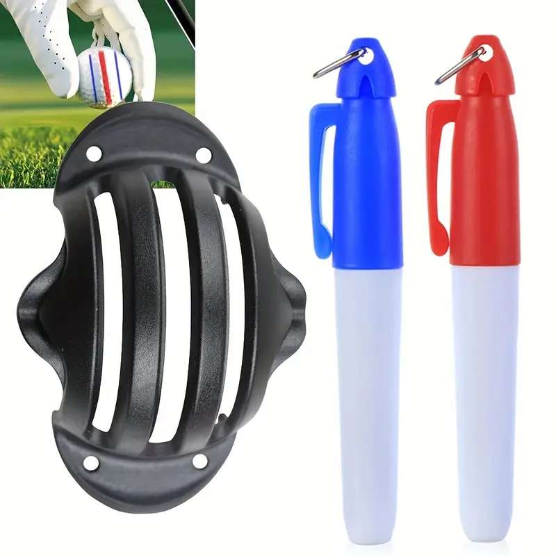 Golf Ball Liner Triple Line wi - Ball Marker Set ulasan dan harga