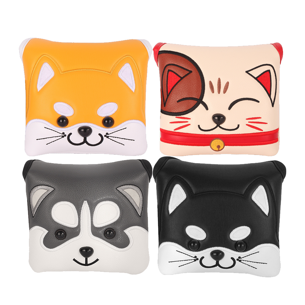 Cute Dog Cat Synthetic Leather - Putter Mallet Blade ulasan dan harga