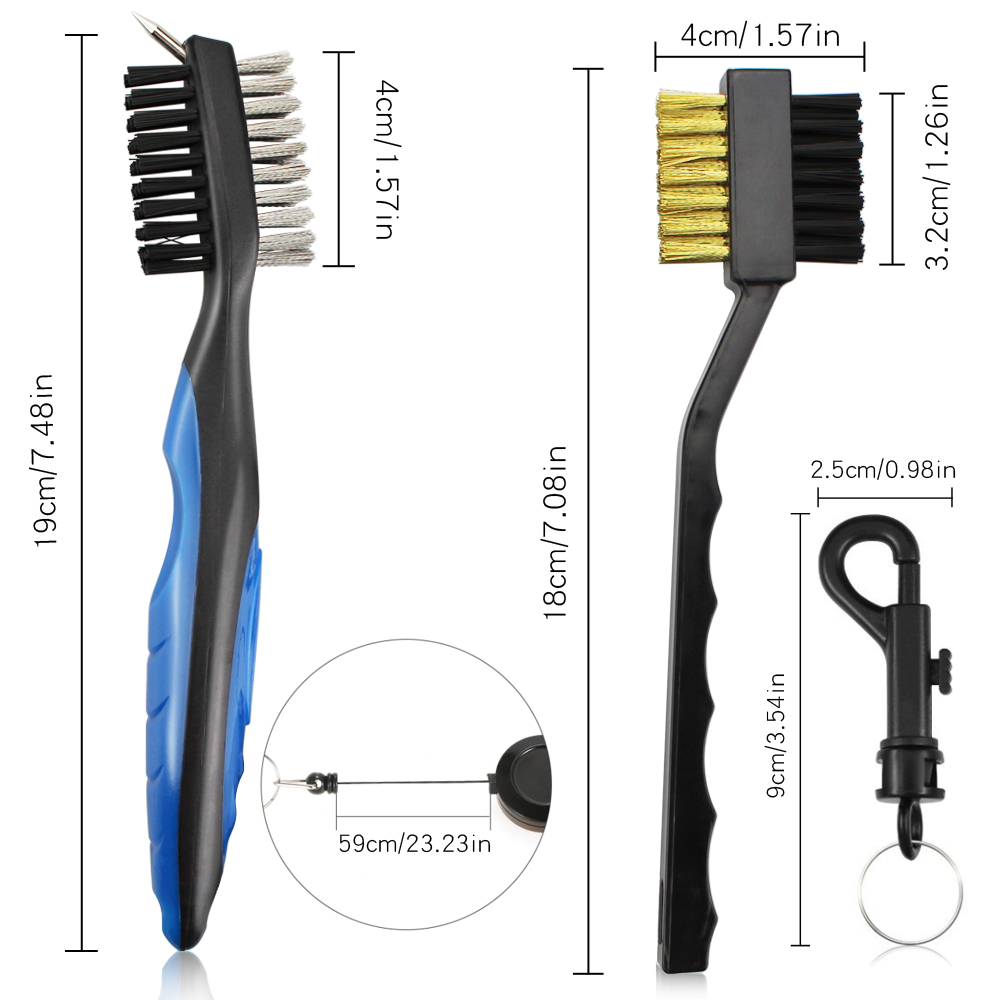2Pcs/Set Golf Club Brush Golf  - Golf Equipment Rental ulasan dan harga