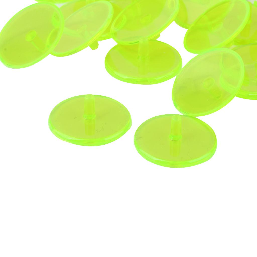 Golf Ball Marker Plastic Yello - Ball Marker Set ulasan dan harga