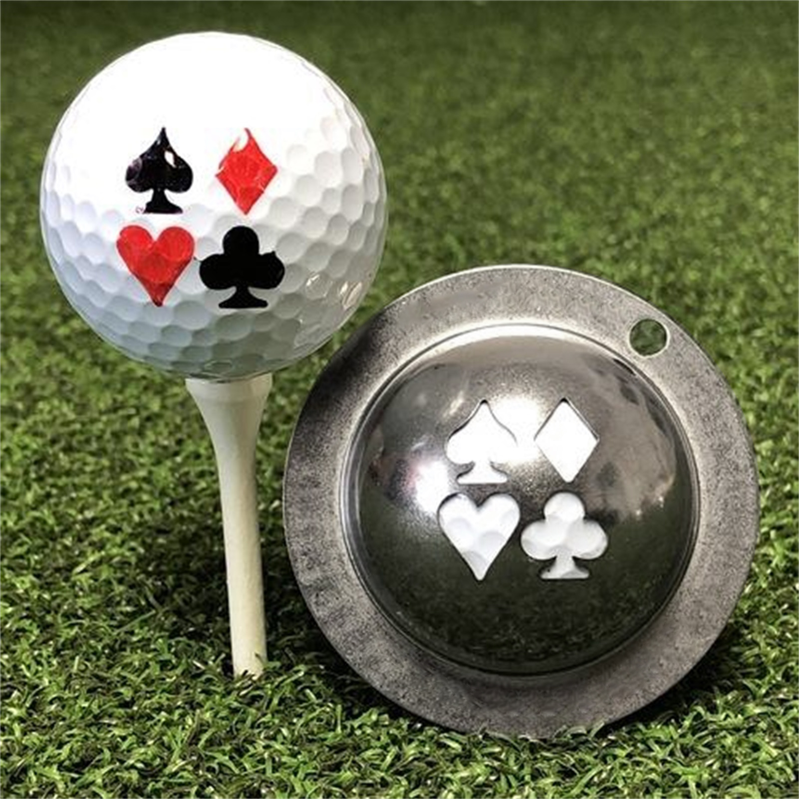 Portable Durable 1Pcs Golf Bal - Ball Marker Set ulasan dan harga