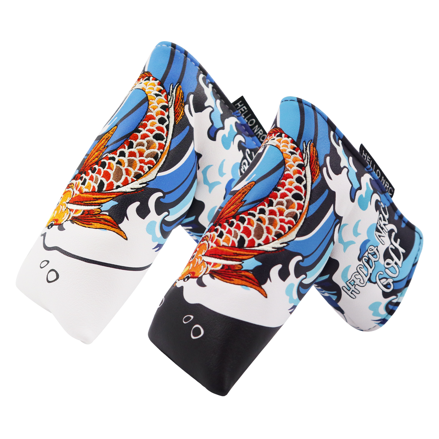 ‘Fish’ Pattern Blade Putter He - Putter Mallet Blade ulasan dan harga