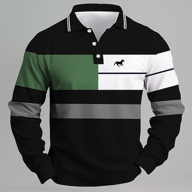 Men's Striped Printed Unicorn  - Golf Equipment Rental ulasan dan harga