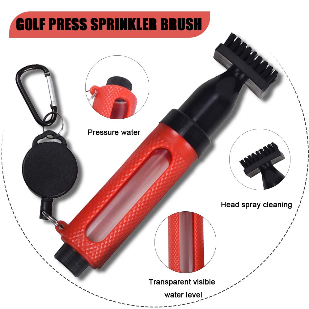 Golf club cleaning brush with  - Golf Equipment Rental ulasan dan harga