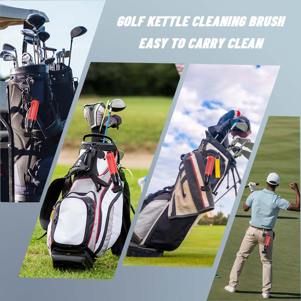 Golf club cleaning brush with  - Golf Equipment Rental ulasan dan harga