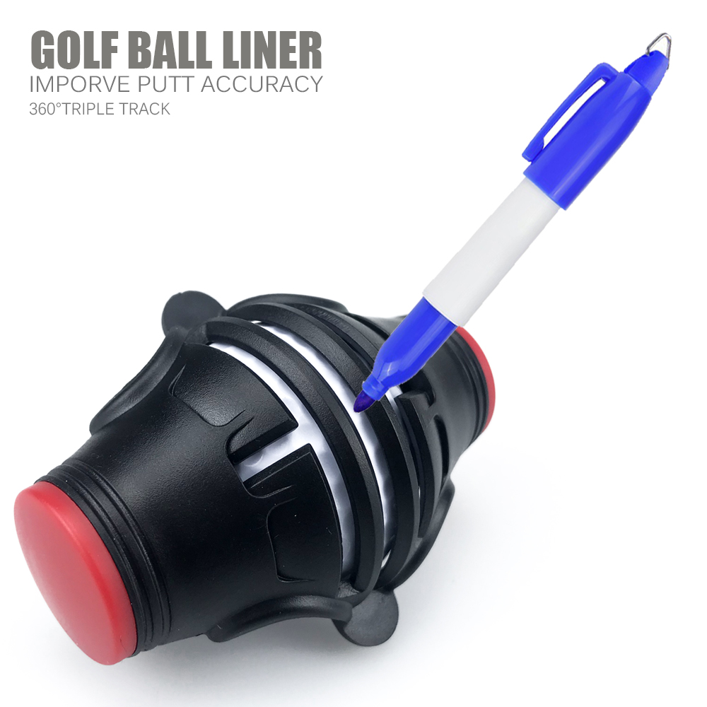 360 Degree Rotating Golf Ball  - Ball Marker Set ulasan dan harga