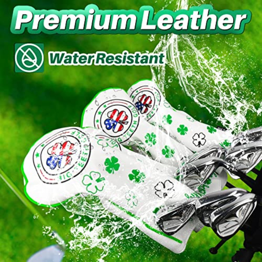 Golf Cover Lucky Clover Headco - Putter Mallet Blade ulasan dan harga