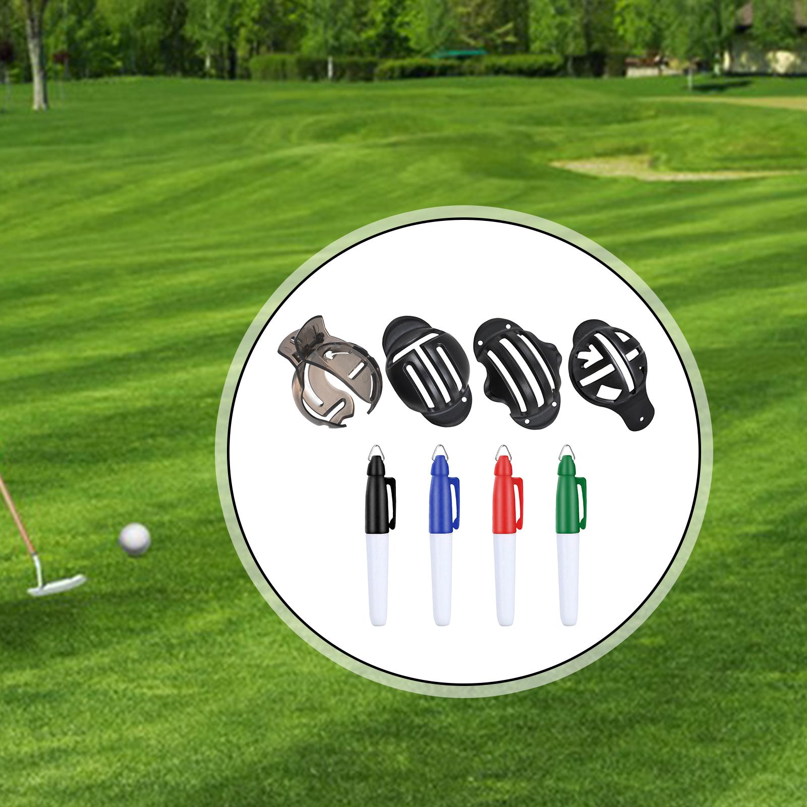 Golf Ball Liner Marker Stencil - Ball Marker Set ulasan dan harga