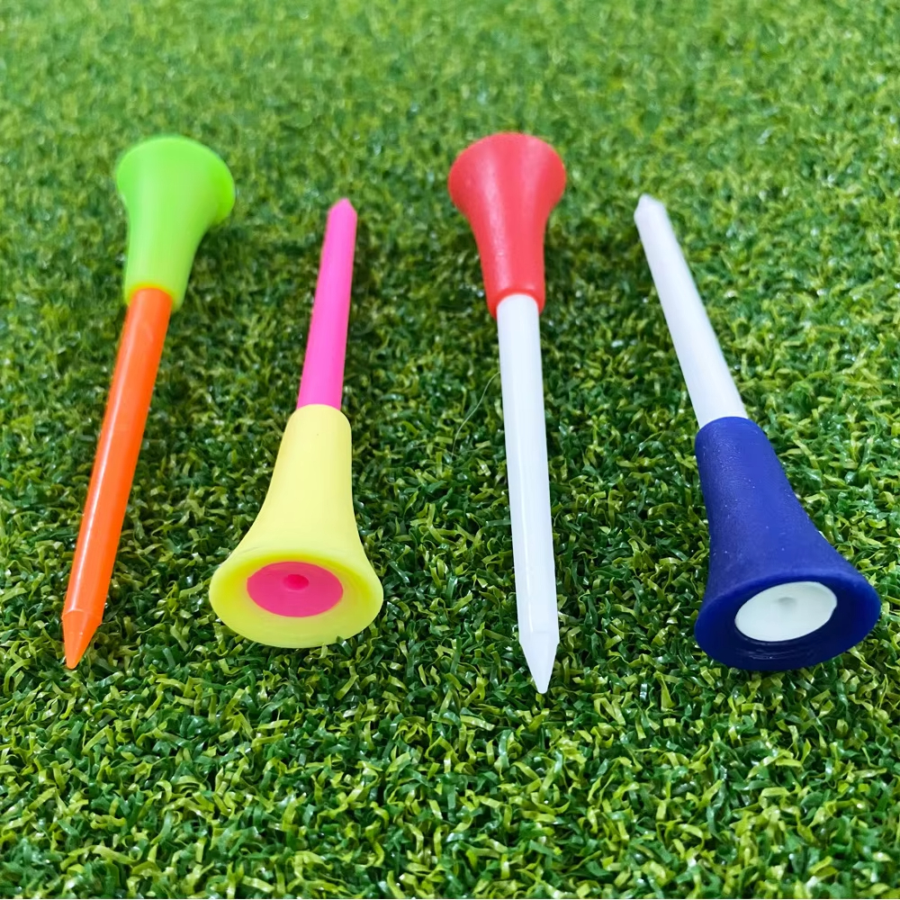 10Pcs Plastic Golf Tees Multi  - Golf Ball Premium ulasan dan harga