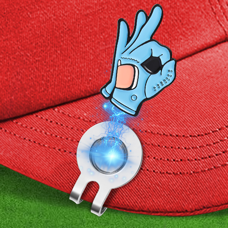 OK Sign Golf Hat Clip Ball Mar - Ball Marker Set ulasan dan harga